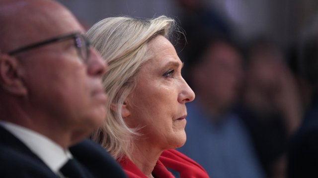 Марин Льо Пен, лидер на френската партия &bdquo;Национален сбор&quot;. Снимка: Bloomberg