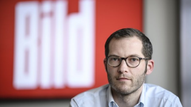 <p>
	Бившият вече главен редактор на най-големия европейски таблоид Bild&nbsp;Юлиан Райхелт. <em>Снимка: ЕРА</em></p>
