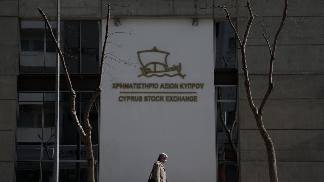 <p>
	Кипърската фондова борса. <em>Снимка: Ройтерс</em></p>
