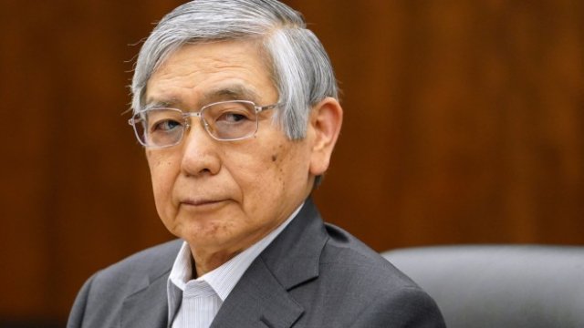 <p>
	<em>Гуверньорът на Японската централна банка (ЯЦБ) Харухико Курода. Снимка: Bloomberg L.P.</em></p>
