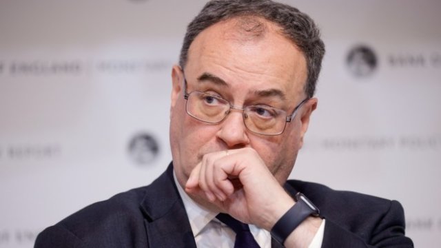 <p>
	Гуверньорът на Английската централна банка (АЦБ) Андрю Бейли.<em> Снимка: Bloomberg L.P.</em></p>
