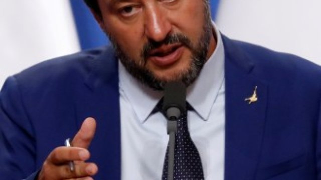 <p>
	Матео Салвини.&nbsp;<em>Снимка: Ройтерс</em></p>
