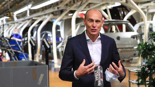 Главният оперативен директор на Volkswagen Ралф Брандщетер. Снимка: Bloomberg L.P.