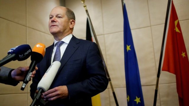 <p>
	Олаф Шолц.&nbsp;<em>Снимка: Ройтерс</em></p>

