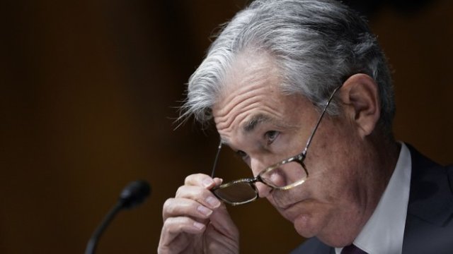 <p>
	Управителят на Фед Джером Пауъл. <em>Снимка: Bloomberg L.P.</em></p>
