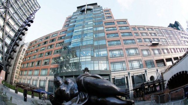 <p>
	Офисът на ЕБВР в Лондон.<em> Снимка: Архив Ройтерс</em></p>

