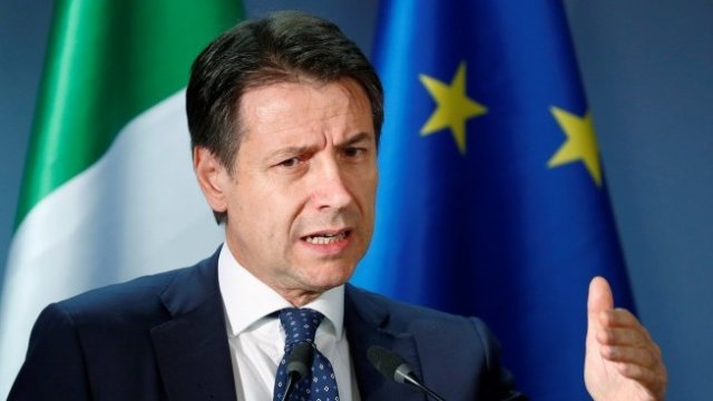 <p>
	Джузепе Конте.&nbsp;<em>Снимка: Ройтерс</em></p>
