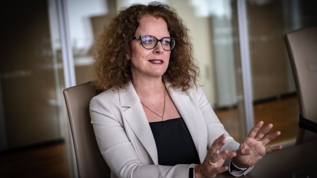 Членът на Управителния съвет на ЕЦБ Изабел Шнабел. Снимка: Bloomberg LP