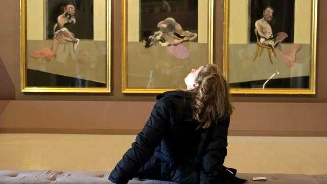 <p>
	Етюдите на Бейкън са доста търсени на пазара на изкуството. <em>Снимка: Ройтерс</em></p>
