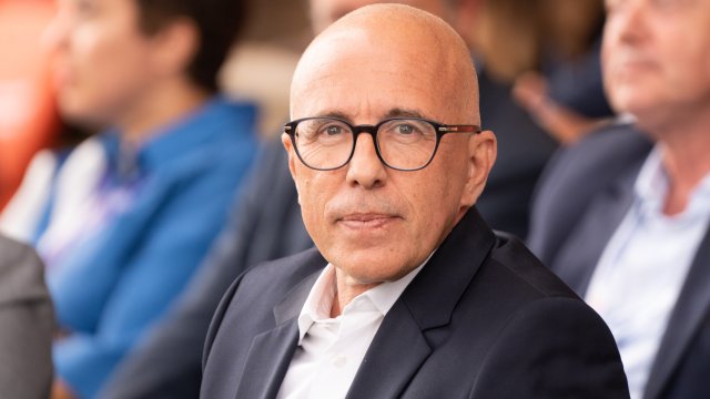 Ерик Сиоти, лидер на консервативната френска партия &bdquo;Републиканците&ldquo;. Снимка: Bloomberg L.P.
