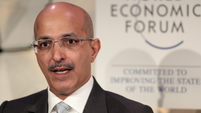 <p>
	Финансовият министър на Саудитска Арабия Мохамед Ал-Джадаан. <em>Снимка: Jason Alden/Bloomberg</em></p>
