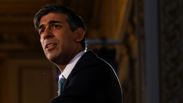 Британският премиер Риши Сунак. Снимка: Bloomberg LP