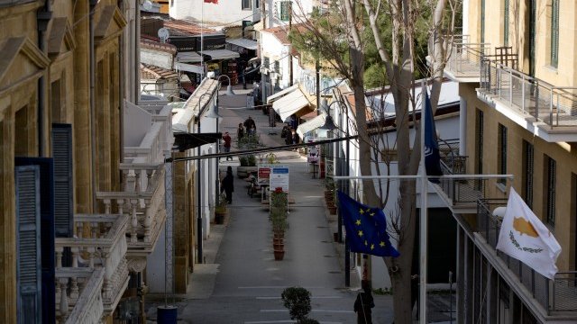 <p>
	Изглед от столицата Никозия. <em>Снимка: Ройтерс</em></p>
