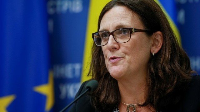 <p>
	<em>Еврокомисарят по търговията Сесилия Малмстрьом. Снимка: Архив Ройтерс</em></p>
