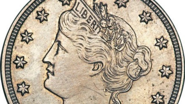 Рядка 5-центова монета "1913 Liberty" ще бъде продадена на търг в САЩ