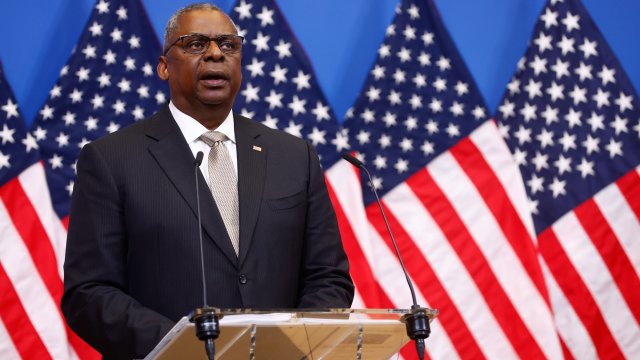 Американският министър на отбраната Лойд Остин. Снимка: EPA/БГНЕС