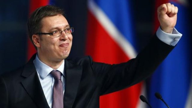 Президентът на Сърбия Александър Вучич. Сника: архив Ройтерс