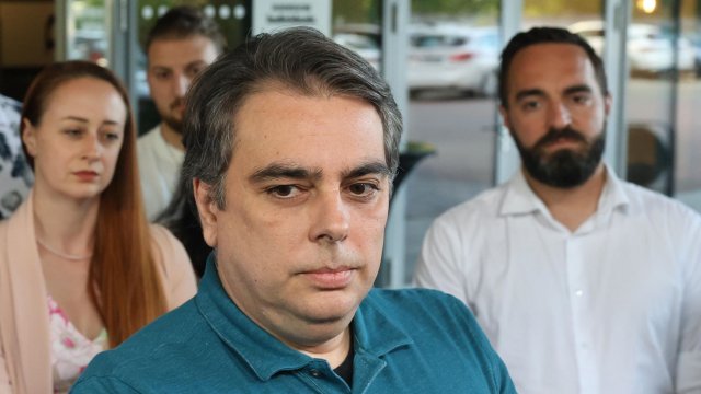 Лидерът на ПП Асен Василев. Снимка: БГНЕС/Антон Станков