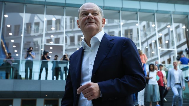 Германският канцлер Олаф Шолц. Снимка: Bloomberg LP