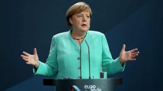 <p>
	Германският канцлер Ангела Меркел. <em>Снимка: Getty</em></p>
