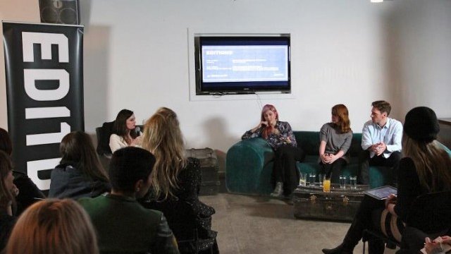 <p>
	Представяне на платформата на&nbsp;Editd. <em>Снимка: Компанията</em></p>
