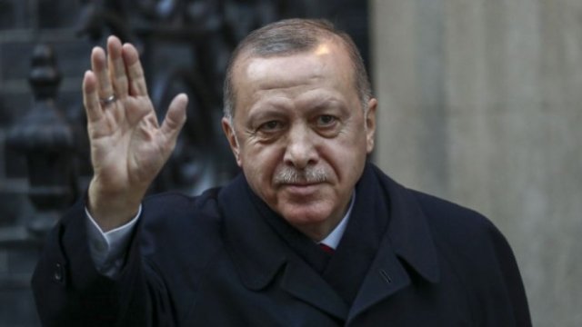 <p>
	<em>Президентът на Турция Реджеп Тайип Ердоган. Снимка: Simon Dawson/Bloomberg</em></p>
