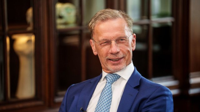 Ръководителят на централната банка на Хърватия Борис Вуйчич. Снимка: Bloomberg LP