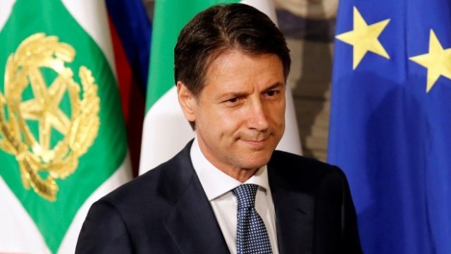 <p>
	Джузепе Конте. <em>Снимка: Архив Ройтерс</em></p>
