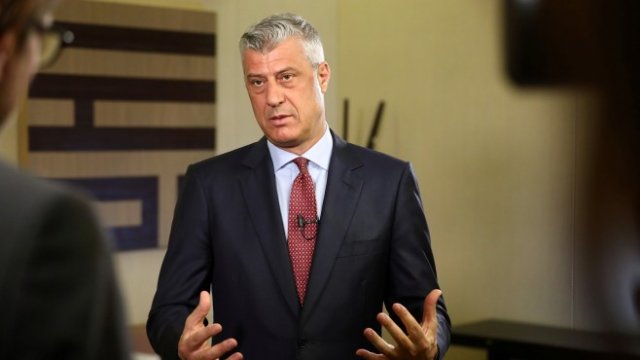 <p>
	<em>Хашим Тачи. Снимка: Ройтерс</em></p>
