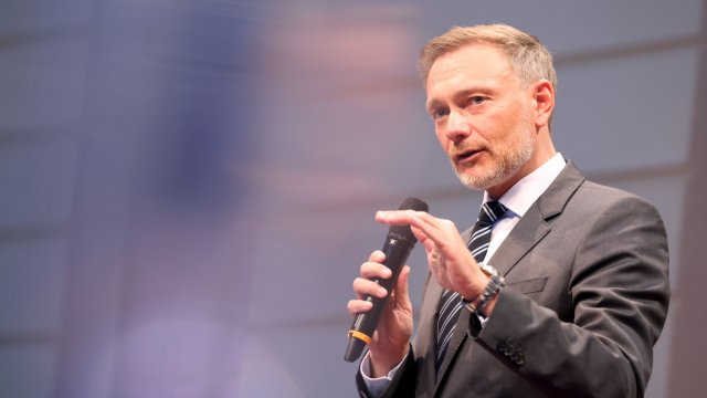 Кристиан Линднер. Снимка: Bloomberg