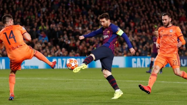 <p>
	Най-добрият футболист на планетата за 2019 г. Лионел Меси.<em> Снимка: Ройтерс</em></p>
