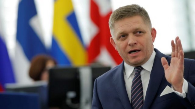 <p>
	Премиерът на Словакия Роберт Фицо. <em>Снимка: архив, Ройтерс</em></p>
