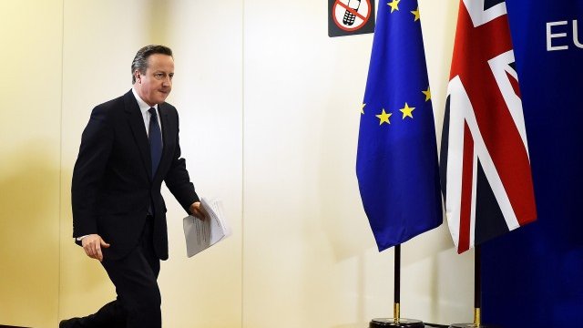 <p>
	Британският премиер Дейвид Камерън. <em>Снимка: Ройтерс</em></p>
