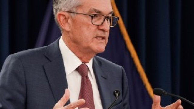 <p>
	Гуверньорът на Фед Джером Пауъл.&nbsp;<em>Снимка: Ройтерс</em></p>
