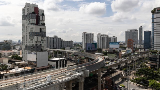 Изглед от Банкок. Снимка: Luke Duggleby/Bloomberg