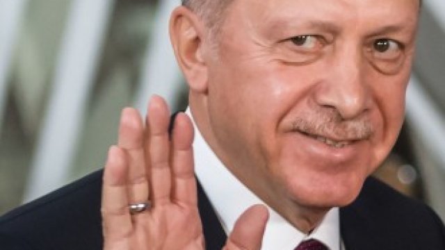 <p>
	Турският президент Реджеп Ердоган.&nbsp;<em>Снимка: Geert Vanden Wijngaert/Bloomberg</em></p>
