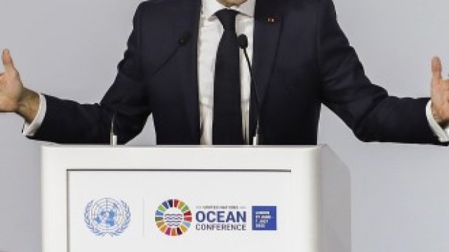 <p>
	Френският президент Еманюел Макрон.&nbsp;<em>Снимка: EPA/БГНЕС</em></p>
