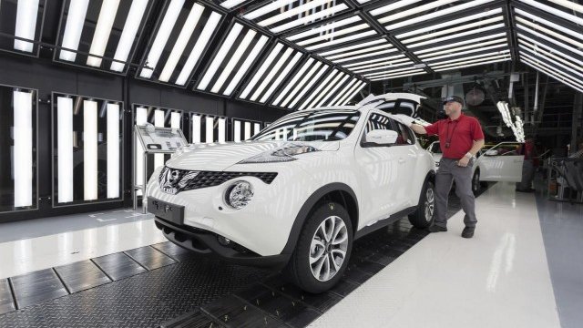 <p>
	<em>Настоящото поколение Juke. Снимка: Nissan </em></p>
