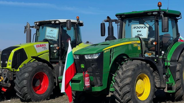 Зърнопроизводители протестираха няколко пъти тази година. Снимка: БГНЕС/ИВАН ЯНЕВ