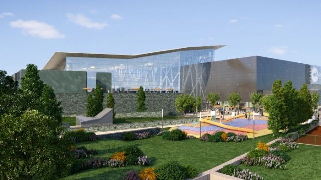 <p>
	Търговският център трябва да заработи през март 2014 г. <em>Снимка: Sofia South Ring Mall</em></p>
