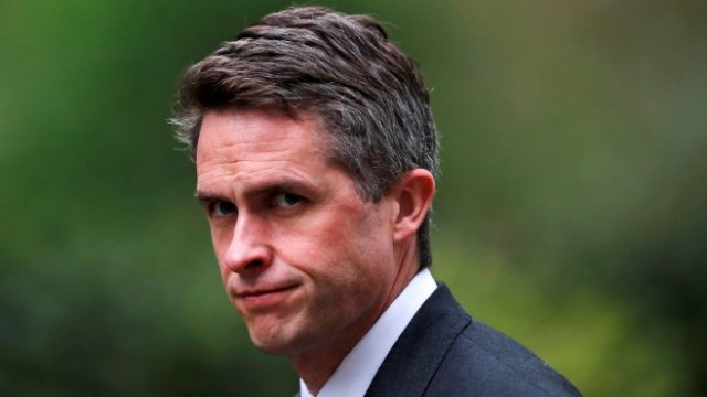 <p>
	Британският министър на отбраната Гавин Уилямсън.&nbsp;<em>Снимка: Ройтерс</em></p>
