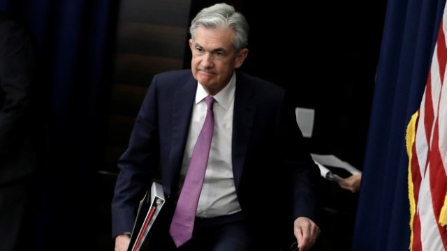 <p>
	Гуверньорът на Фед Джером Пауъл<em>. Снимка: Ройтерс</em></p>
