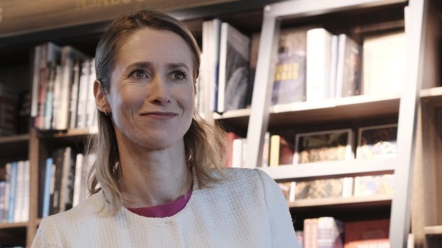 Естонският премиер Кая Калас. Снимка: ЕРА