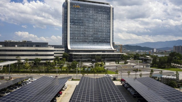 Централата на CATL в Китай. Снимка: Bloomberg L.P.