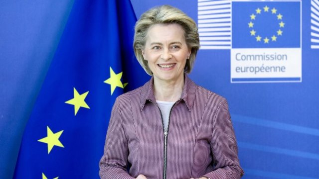 <p>
	Председателят на ЕК. <em>Снимка: PA/KENZO TRIBOUILLARD / POOL</em></p>
