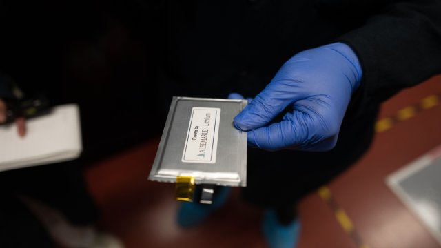 Литиева батерия. Снимка: Logan Cyrus/Bloomberg