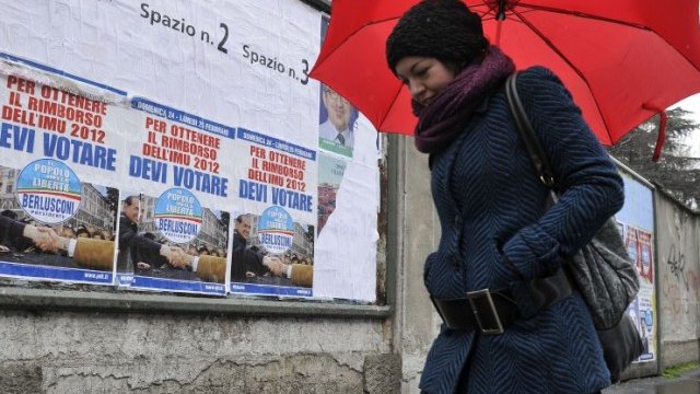 <p>
	Италианското общество може и да направи изненадващ избор. <em>Снимка: Ройтерс</em></p>
