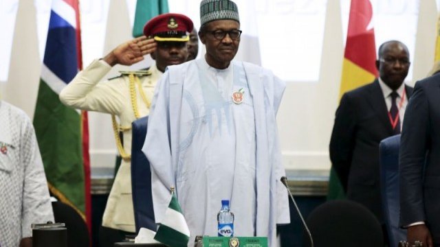 <p>
	Президентът на Нигерия Мухамаду Бухари.<em> Снимка: архив, Ройтерс</em></p>
