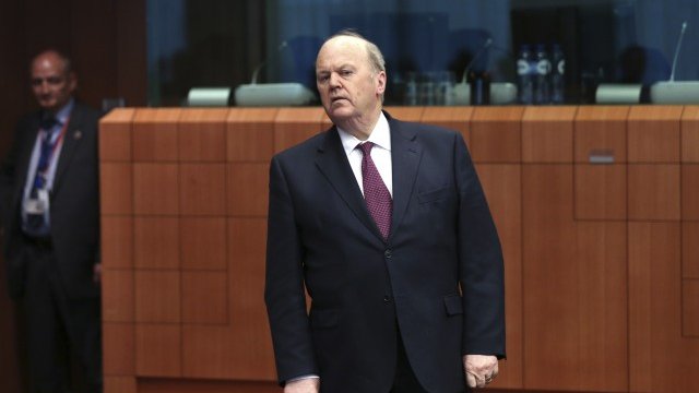 <p>
	Финансовият министър на Ирландия Майкъл Нунан. <em>Снимка: архив Ройтерс</em></p>
