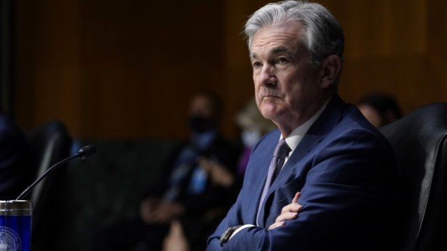 <p>
	Управителят на Фед Джером Пауъл.&nbsp;<em>Снимка:&nbsp;Susan Walsh/AP Photo/Bloomberg</em></p>
